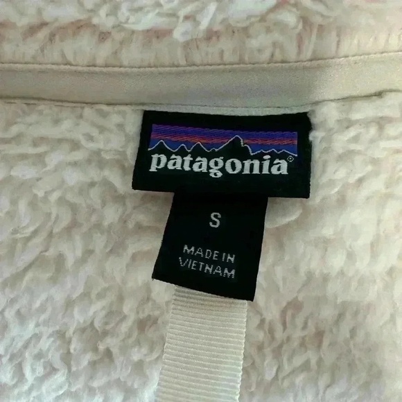 Patagonia Los Gatos 1/4 Zip Womens Size Small Blush Pink Fleece Pullover Half Zi - Picture 6 of 7